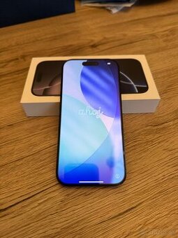 Predám Apple iPhone 16 pro 256GB