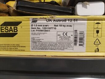Esab OK Autrod 12.51 1,0mm 18kg
