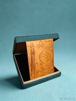 Plaketa SNP – Považská Bystrica (1974) – Signovaná VP