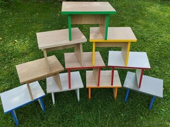 Stolček, podnožka, schodík, hokerlík