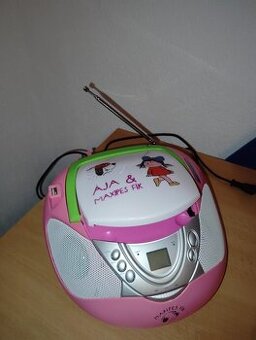 Detské rádio, CD prehrávač - čiastočne funkčné