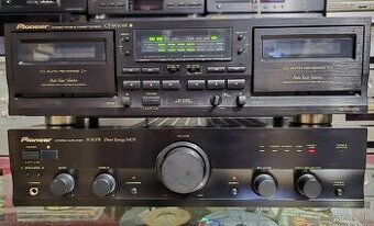 Pioneer A307R +CT-W208R zosilňovač a dual deck