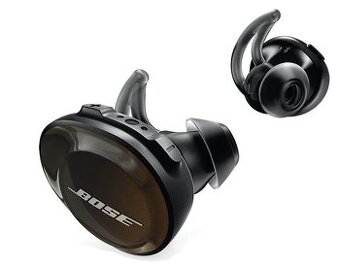 Bezdrôtové športové slúchadlá Bose SoundSport Free – čierne
