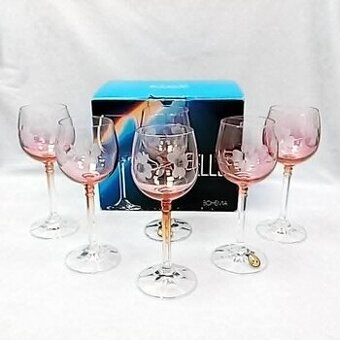 Retro poháre Bohemia