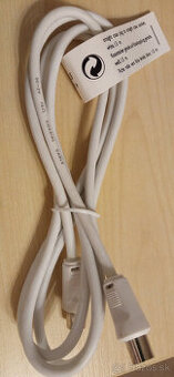 Koaxiálne káble 1.5m, 75Ohm