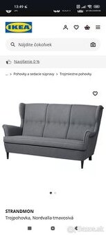 Pohovka Strandmon - Ikea