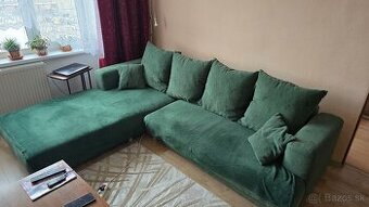 Rohová sedacia súprava.