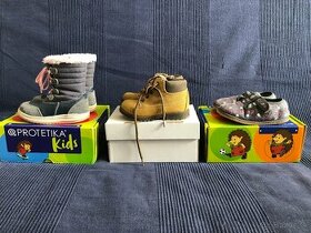Detské čižmičky, topánočky a papučky, veľkosť 24