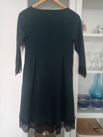 Šaty tmavozelené - 1