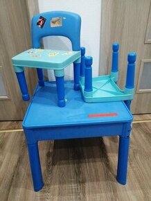 Detský Lego stôl a stoličky
