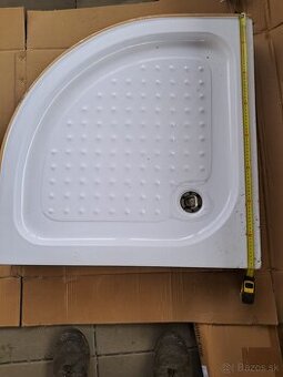 Sprchová vanička štvrťkruh 80x80