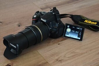 Nikon d5100 s AF objektivom 18 - 200 macro - 12tisic cvak.