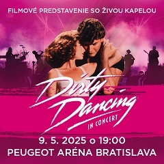 Lístky na DIRTY DANCING IN CONCERT – HRIEŠNY TANEC