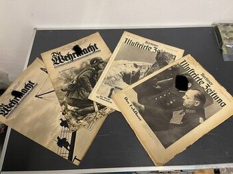 Nemecké wehrmacht vojenské noviny 2 svetová