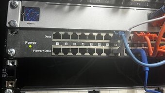Patch panel POE + 48V adapter