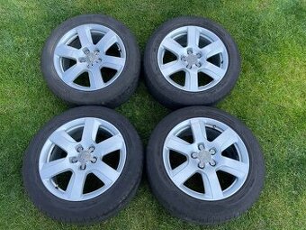 Audi r17 5x112 + letné pneu