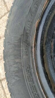 Pneumatiky Nordman WR 175/65 14" s plechovymi diskami 4x108