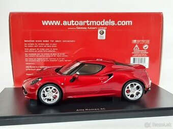 1:18 - Alfa Romeo 4C (2013) - AUTOart - 1:18