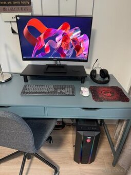 Herný PC + zakr. monitor 27" Philips + prémiové prísl.