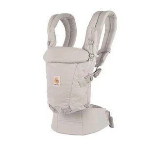 NA PREDAJ-ERG0BABY Adapt Soft Touch Cotton Pearl Grey