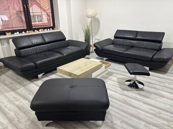 Prodám luxusní koženou sedací soupravu NIERI