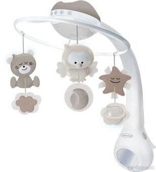 Kolotoč nad postieľku infantino hnedý