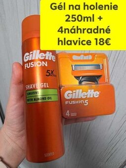 Gillette fuschion set