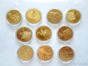 5 € Fauna a flóra - komplet piatich ročníkov