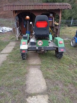 Málo traktor domácej výroby