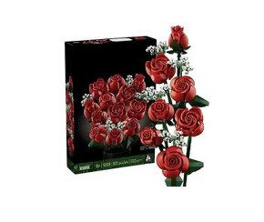 Kytica ruží, kompatibilné s Lego