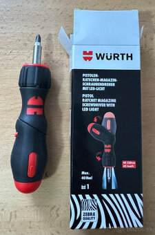 Wurth Pištoľový račňový skrutkovač so zásobníkom