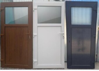 Vchodové dvere 1/3 sklo 5 bodový zamok 3panty