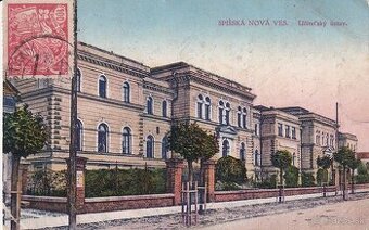 Stará pohľadnica Spišská Nová Ves, Učiteľský ústav