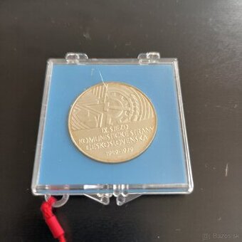 Strieborná minca 50 ķčs 1979 - PROOF - Československo