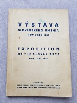 Výstava slovenského umenia New York 1938
