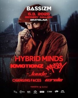 Bassizm Night: Hybrid Minds + K Motionz + ďalší