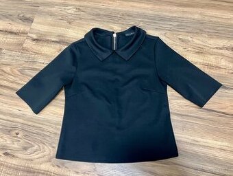 Elegantné tričko s golierikom, Zara, S