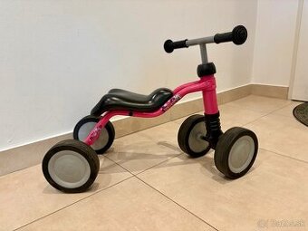 Detské 4-kolesové odrážadlo PUKY – ružové (Top stav)