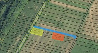 Pozemky vhodné na stavbu rodinných domov, Kvačany