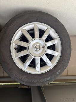 Letné pneumatiky + disky Renault Megane