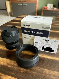 Sigma 56mm F1.4 DC DN pre SONY E-mount