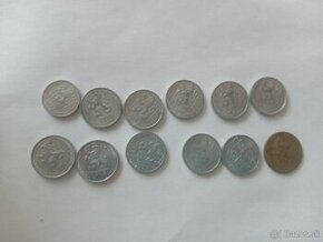 Mince ČSSR - haliere 10 centov/kus