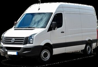Prenájom VW Crafter skriňová dodávka | 3-miestna, ložná ploc