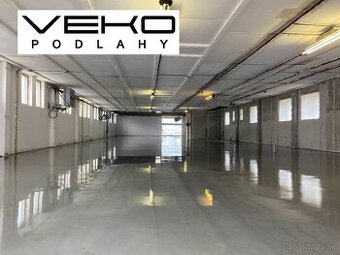 Priemyselne podlahy - lesteny beton
