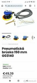 Pneumatická brúska - 1