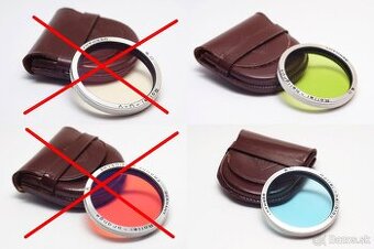 Rolleiflex filtre Bay II - UV, Green, Orange, Blue