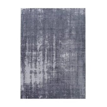 Moderný koberec Soil sivý 160 x 230 cm ľahko čistiteľný