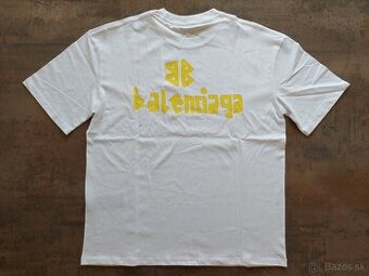 Pánske tričko Balenciaga oversize veľkosť:L.