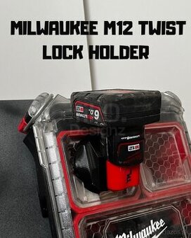 Milwaukee M12 Twist Lock Holder
