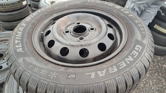 Sada diskov KIA 13 s pneu General 155/70 R13 75T zimné